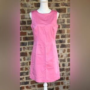 🦋Brooks Brothers Pink Sleeveless Shift Dress